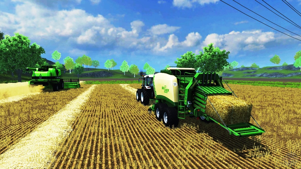 солома Farming Simulator 2017